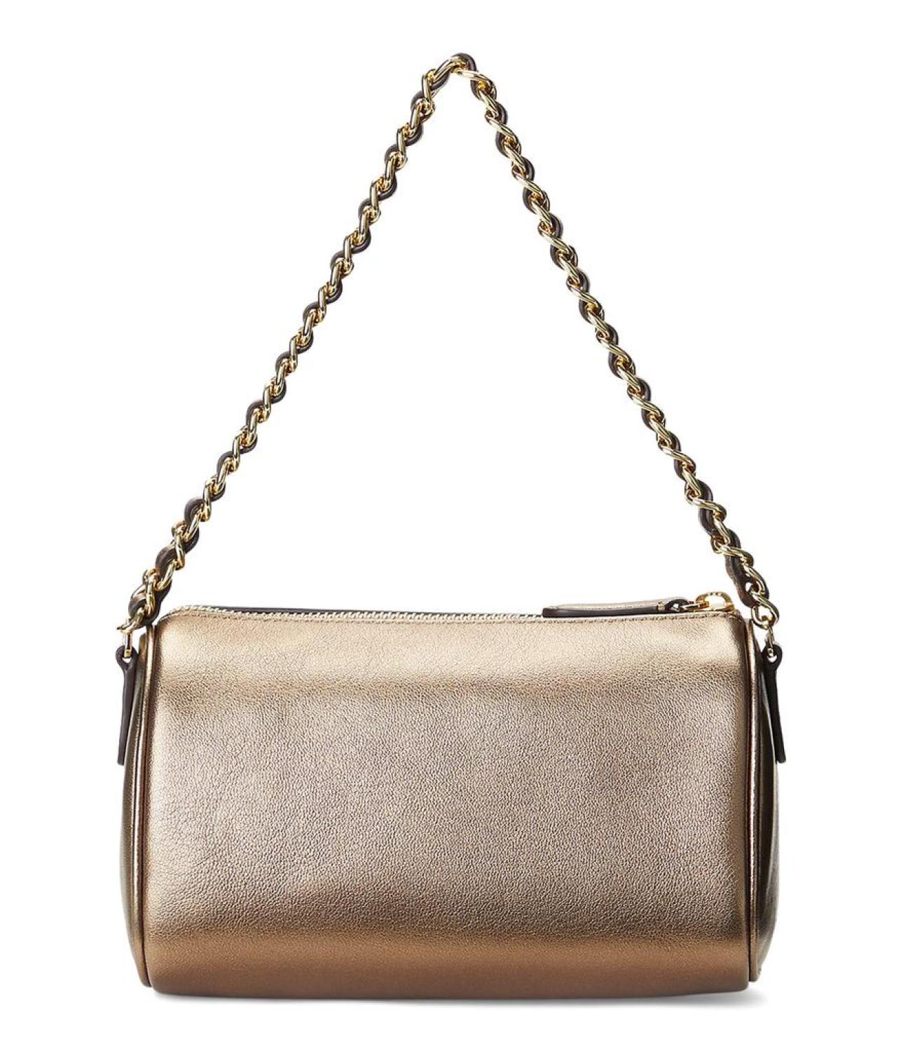 Nappa Leather Small Emelia Shoulder Bag