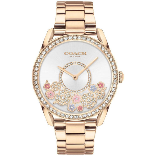 Women's Preston Carnation Gold-Tone Bracelet Tea Rose Watch 36mm