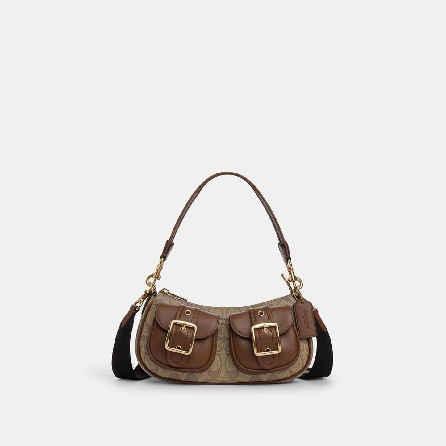 Coach Outlet Ashton Baguette In Signature Canvas