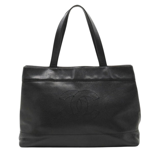 Chanel Cc  Leather Shoulder Bag (Pre-Owned)