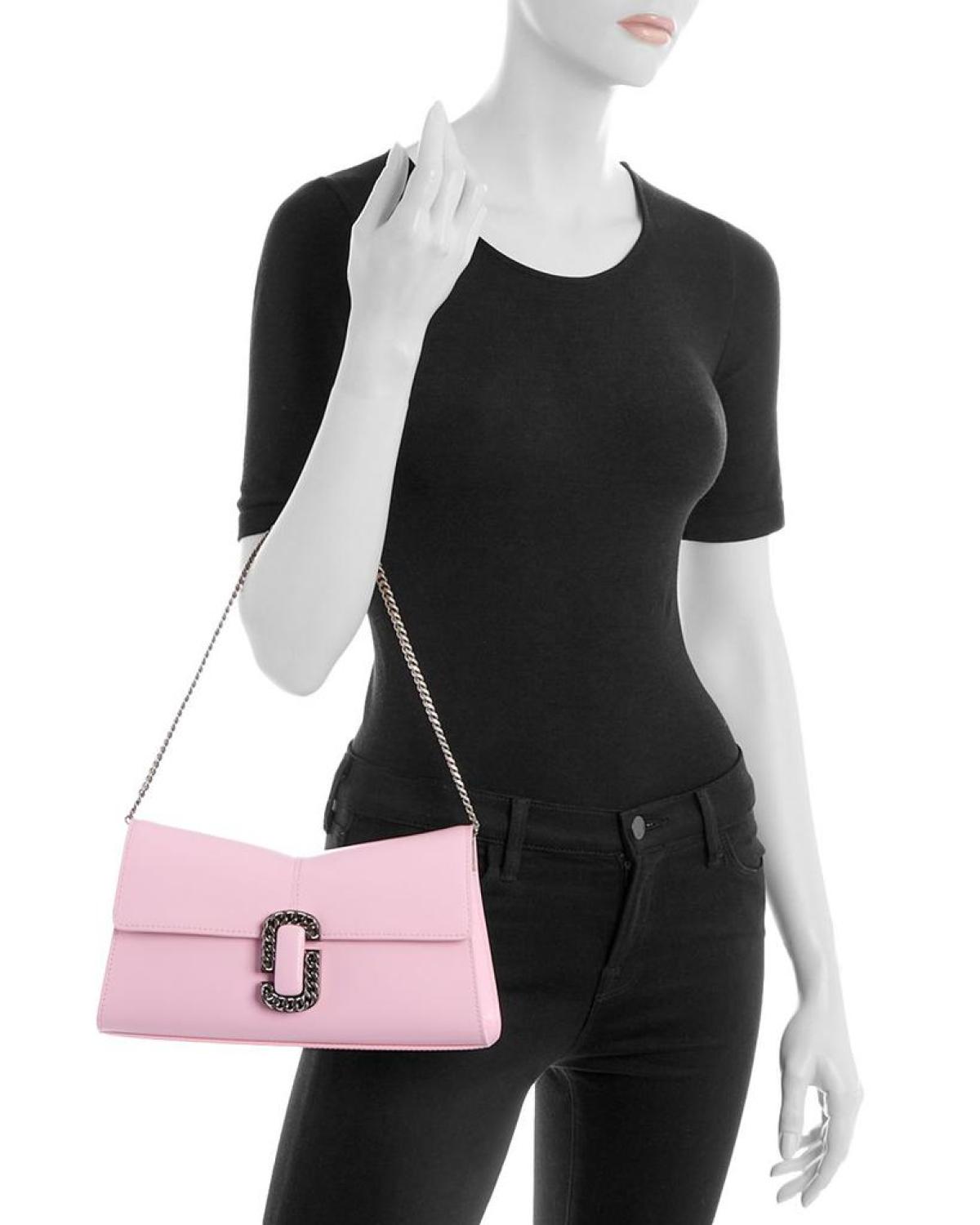 The St. Marc Convertible Leather Clutch