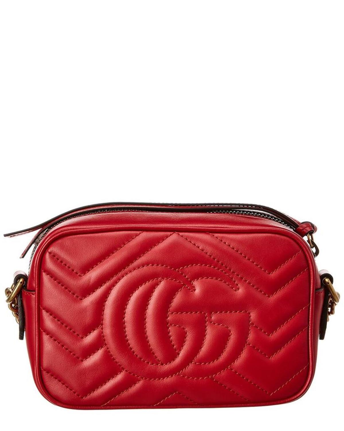 Gucci GG Marmont Mini Matelasse Leather Crossbody