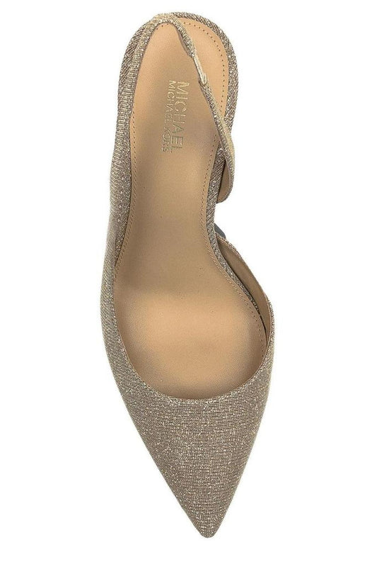 Michael Michael Kors Chelsea Slingback Metallic Pumps