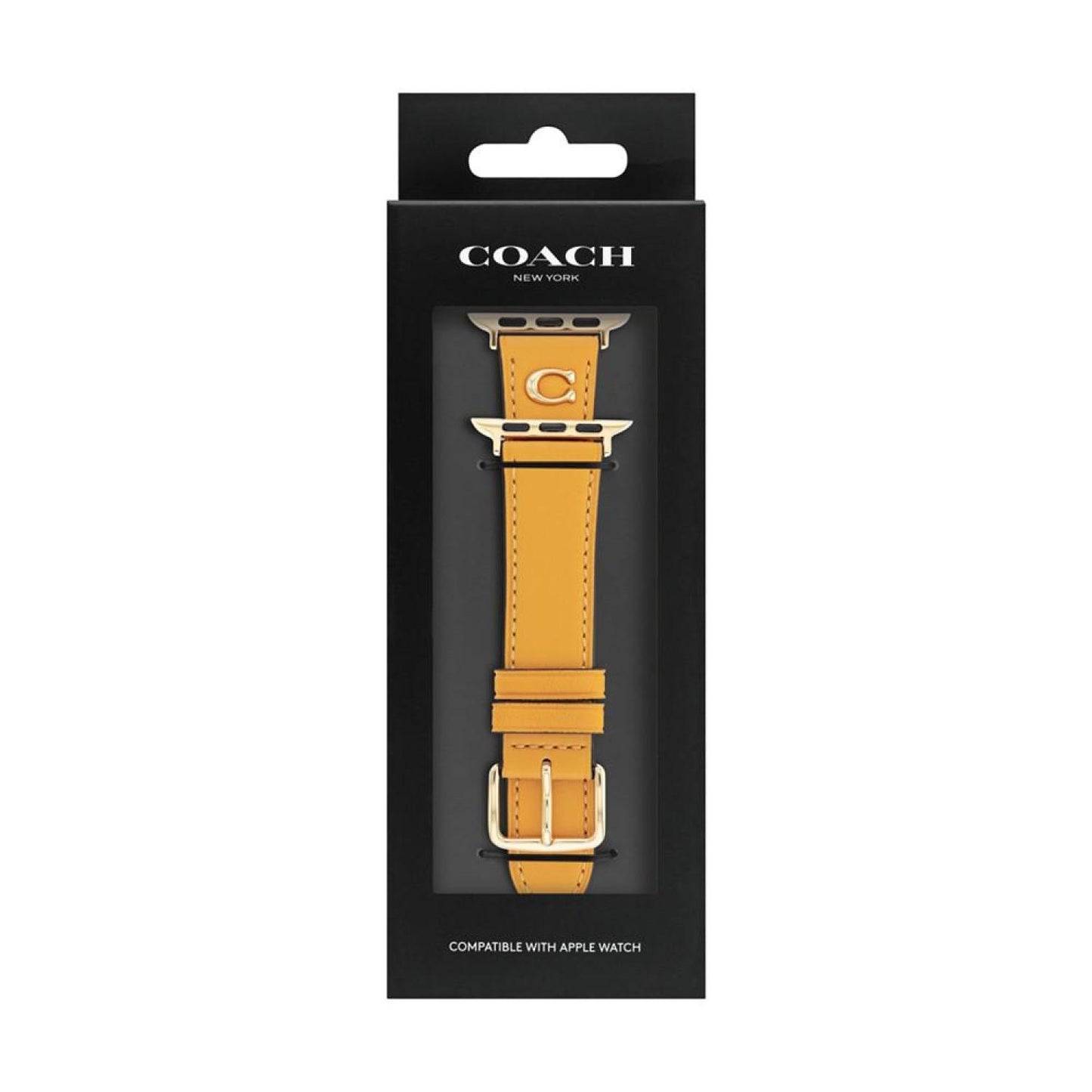 Women's Gold-Tone Leather Band 38mm, 41mm