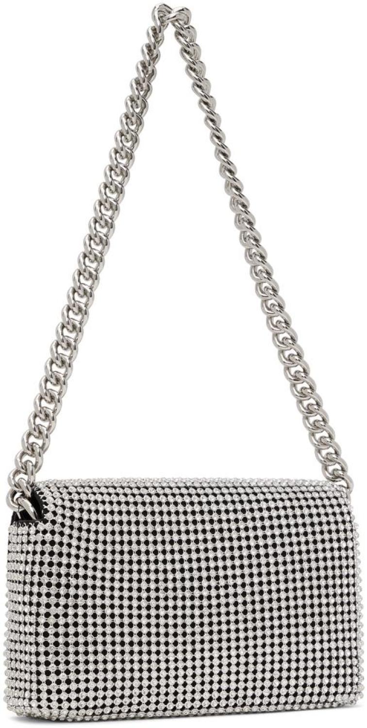 Silver Mini 'The Rhinestone J Marc' Bag