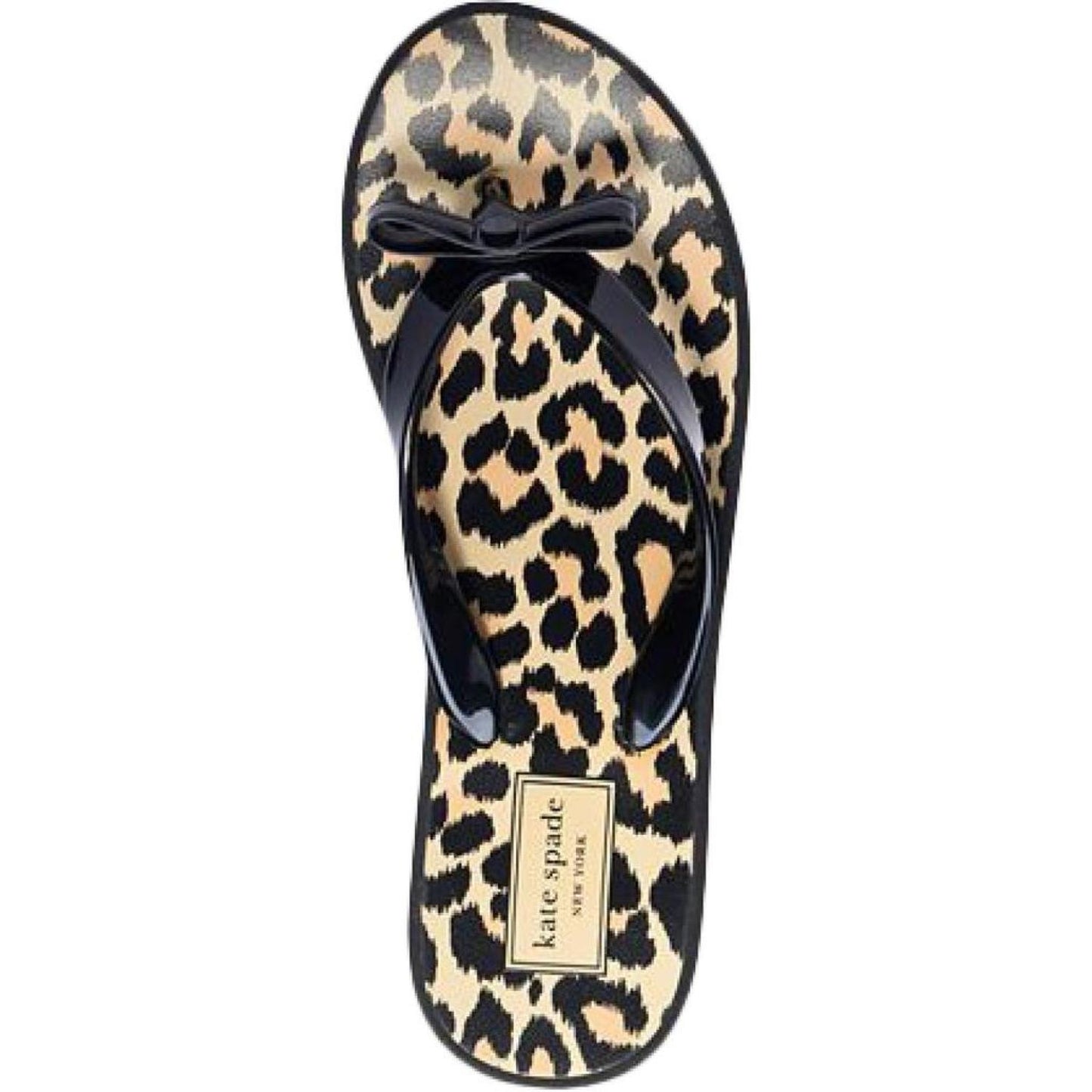 Rina Womens Animal Print Slip On Wedge Sandals