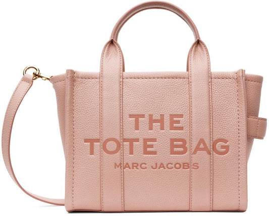 Pink 'The Leather Small' Tote