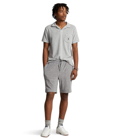 Cotton-Blend Terry Polo Shirt