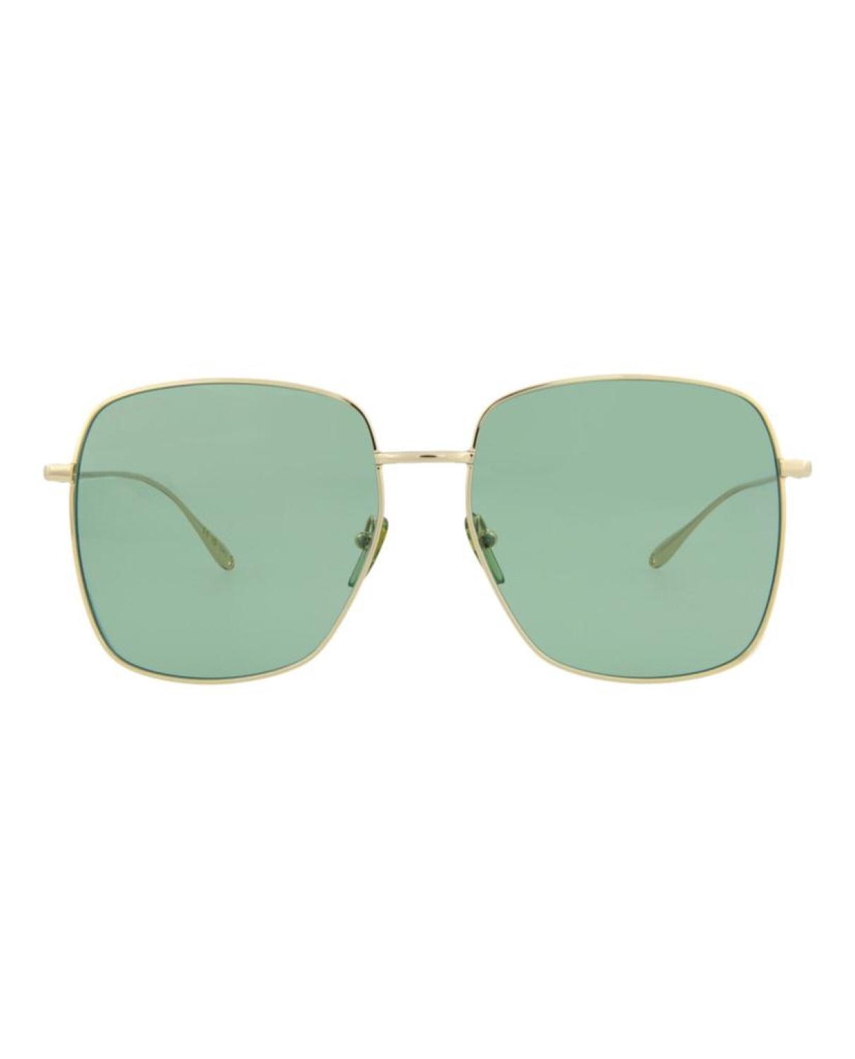 Square-Frame Metal Sunglasses