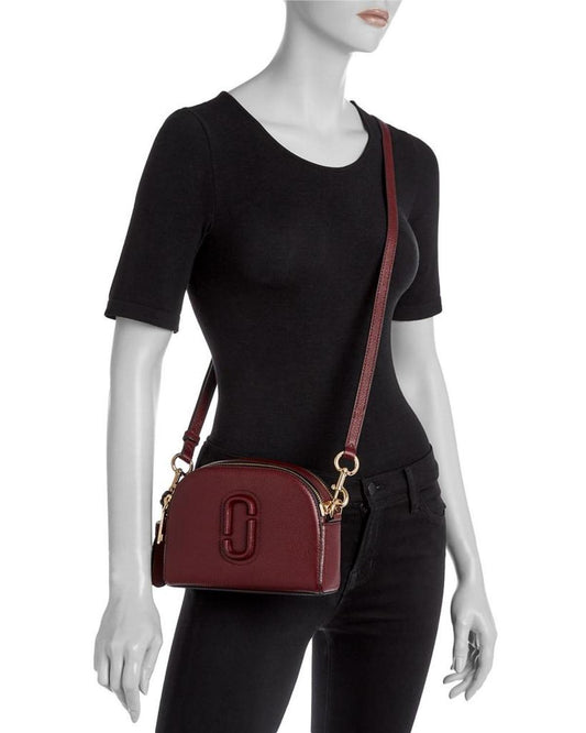 Shutter Leather Crossbody