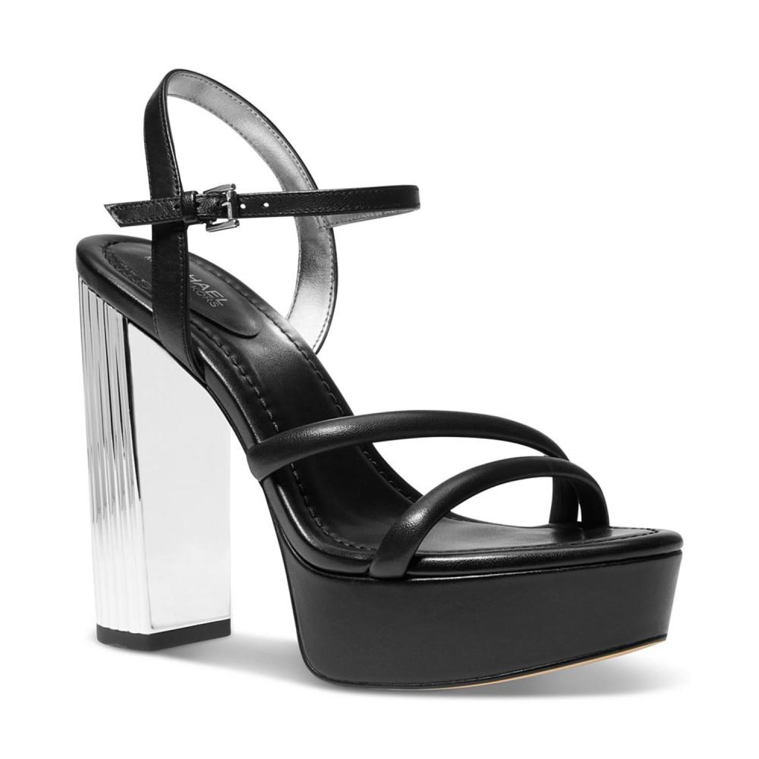 Black platform hotsell dress sandals