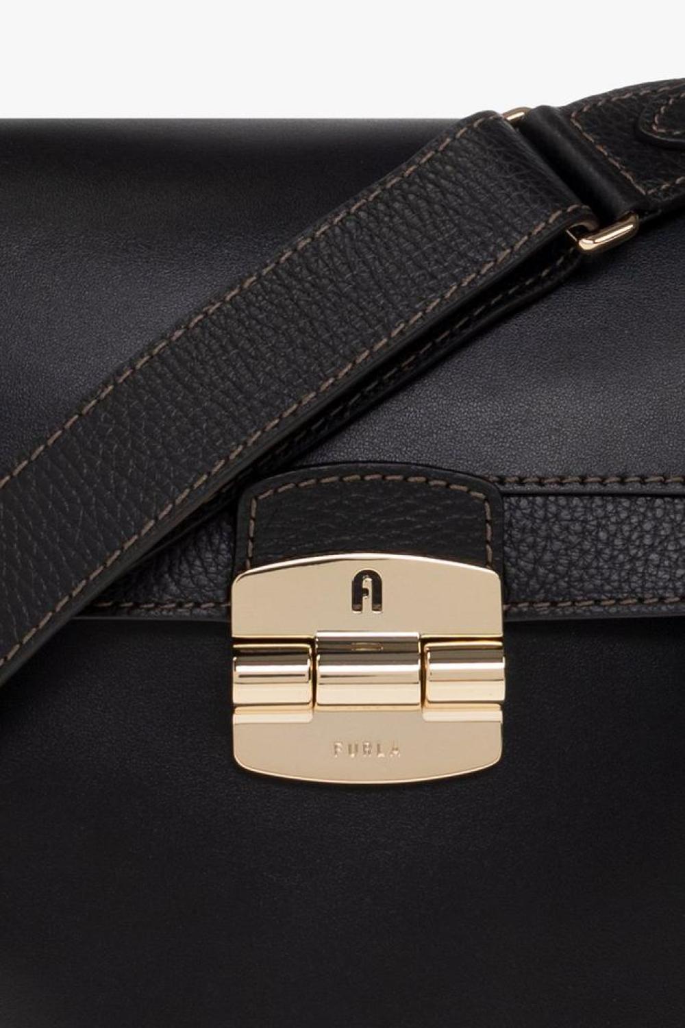 Furla Club Logo Detailed Crossbody Bag