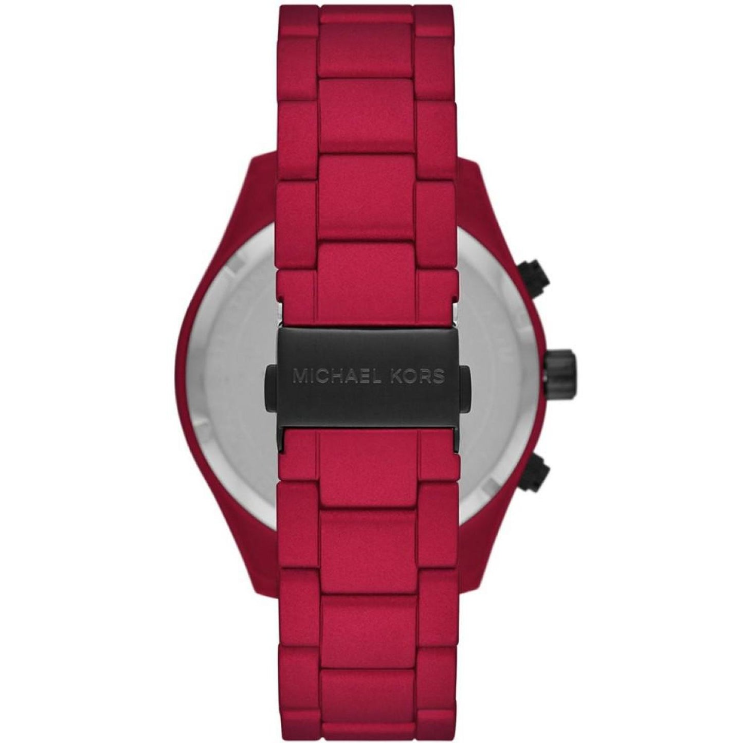 Men's Layton Matte Red Stainless Steel Bracelet Watch, 45mm