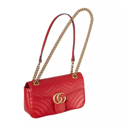 Gucci  Leather Di Calfskin Crossbody Women's Bag