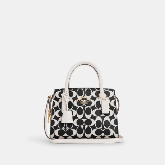 Coach Outlet Andrea Carryall In Signature Canvas