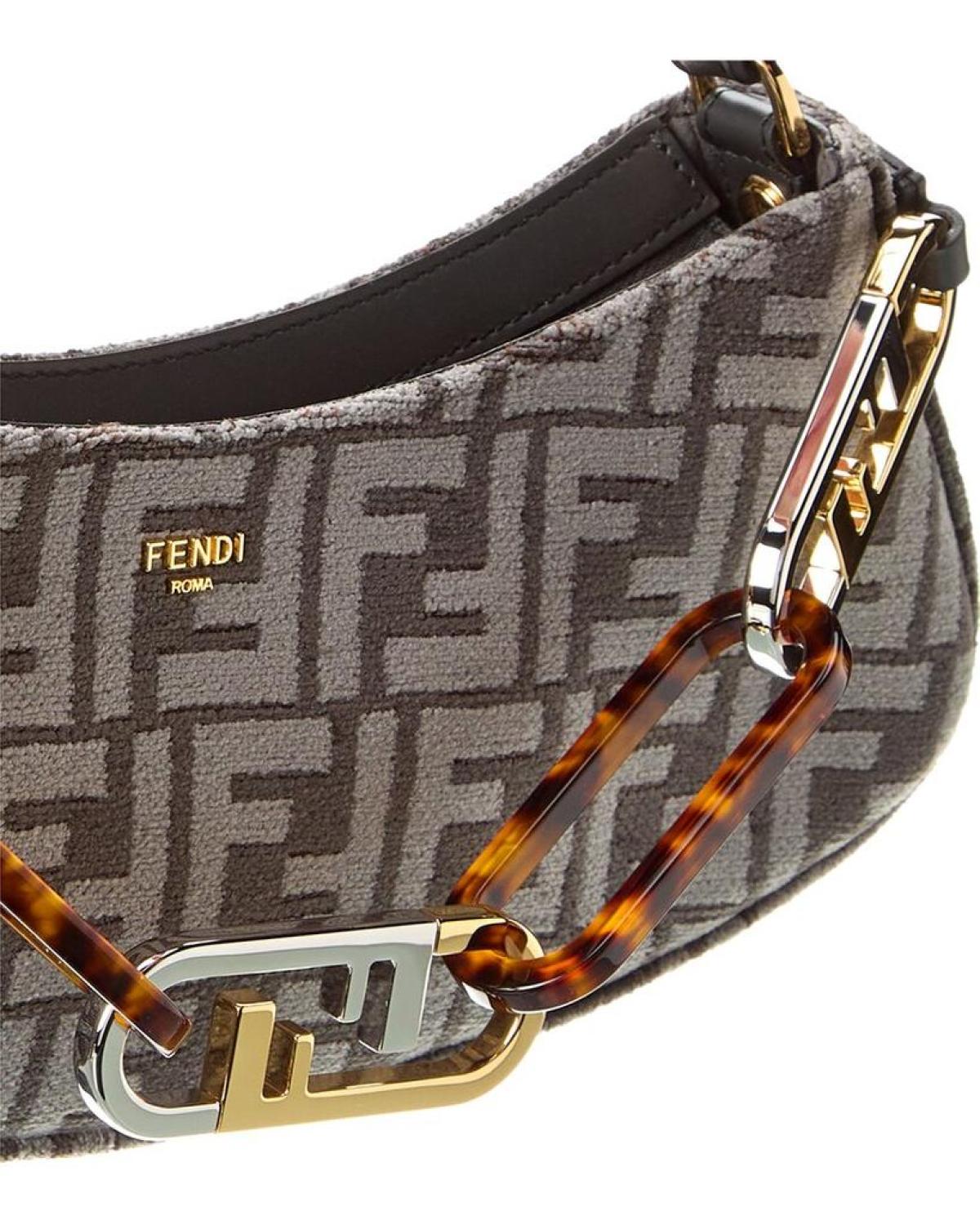 FENDI FF O'Lock Swing Shoulder Bag