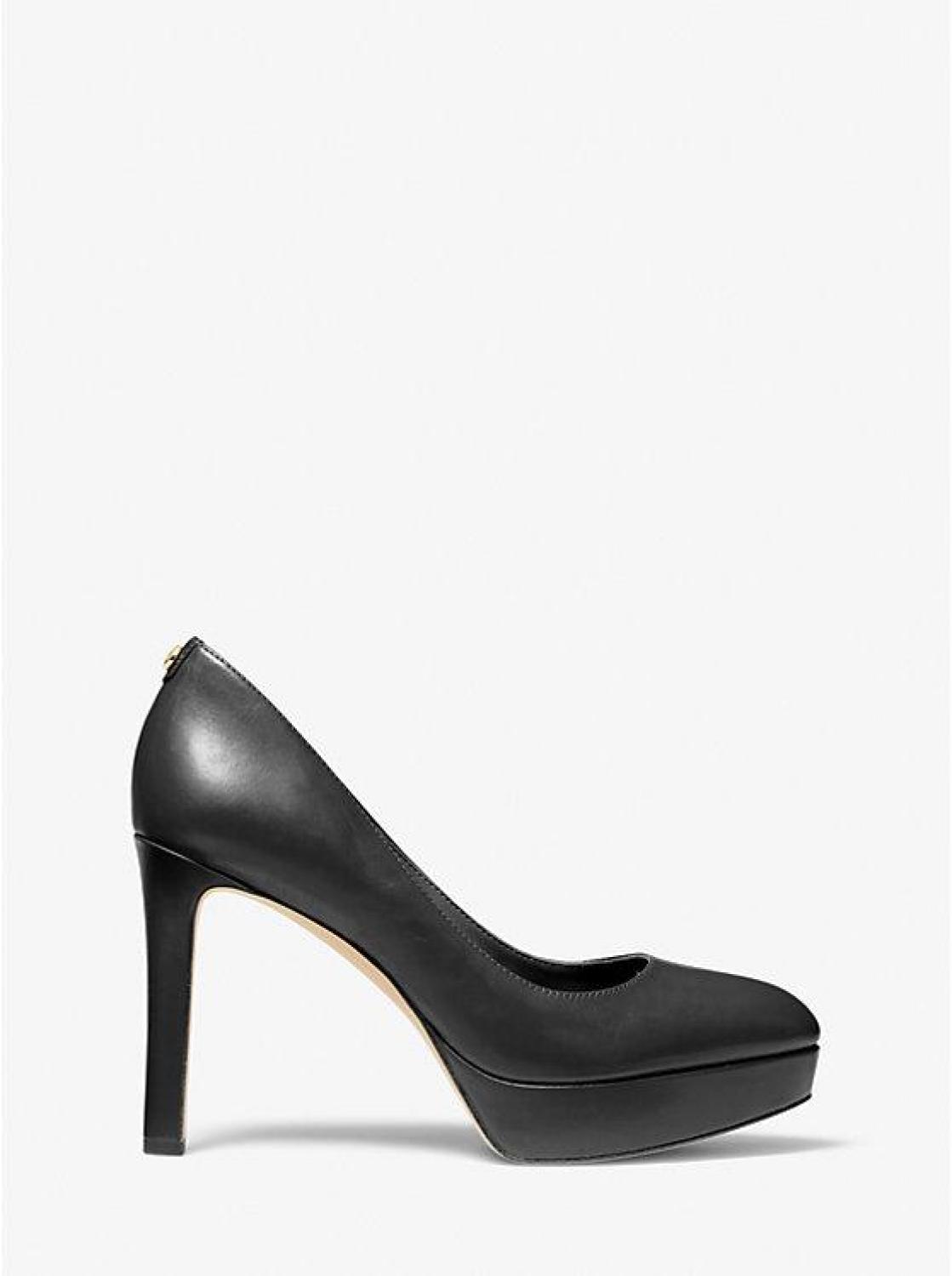 Chantal Leather Platform Pump