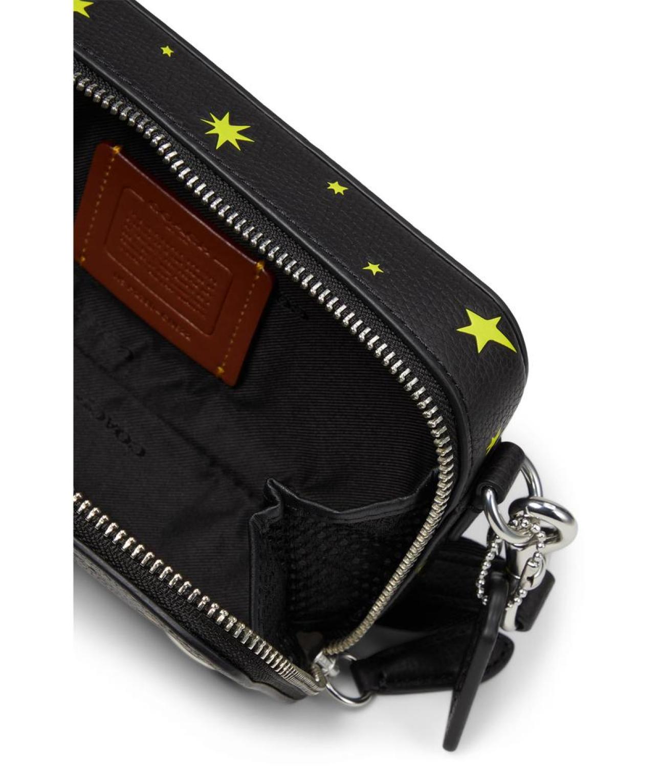 Charter Slim Crossbody in Saturn Printed Leather