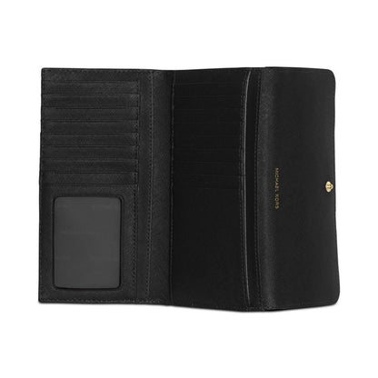 Jet Set Charm Large Trifold Wallet