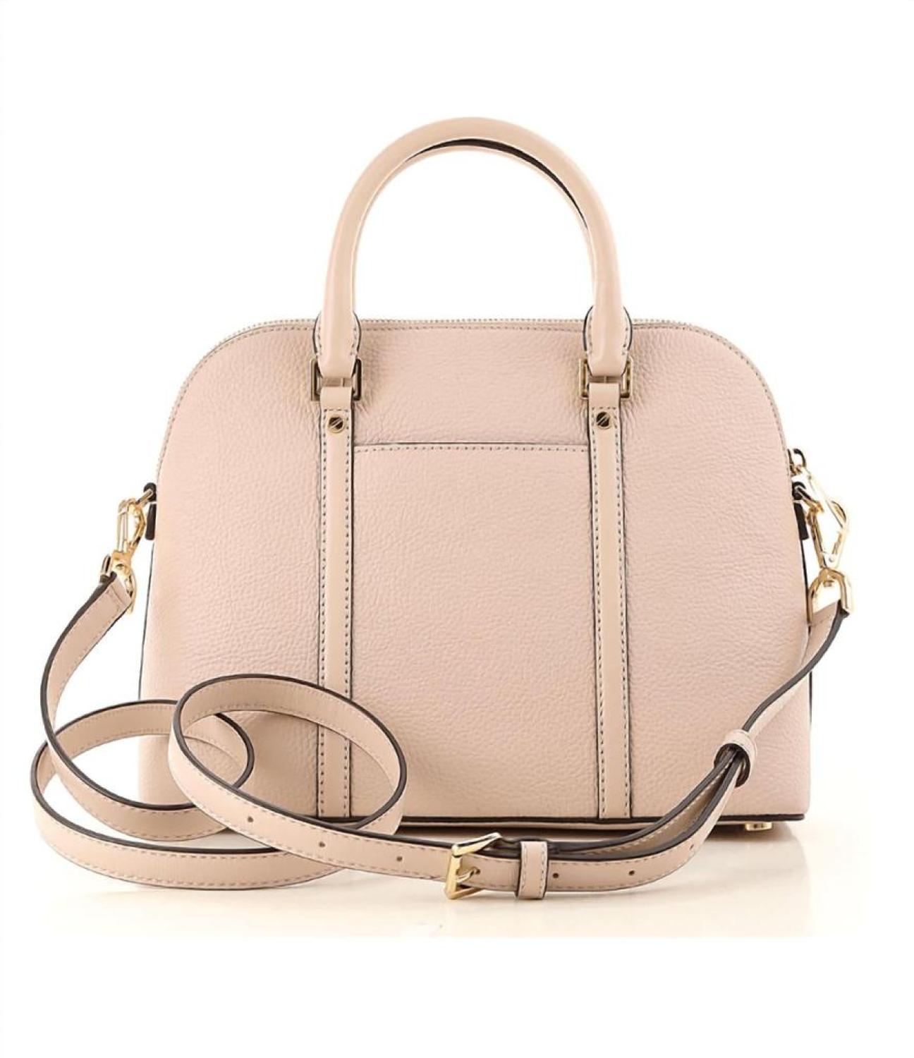 Bedford Legacy Medium Dome Satchel In Soft Pink