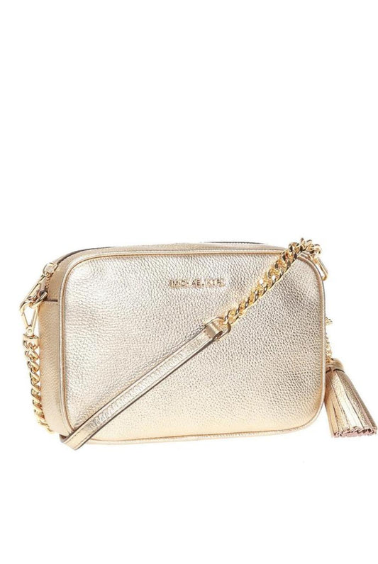 Michael Michael Kors Ginny Logo Plaque Crossbody Bag