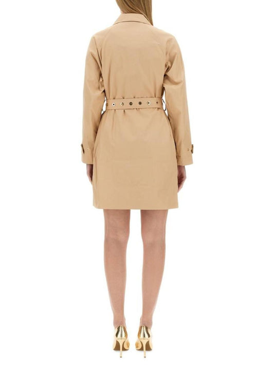 Michael Michael Kors Belted Twill Trench Coat