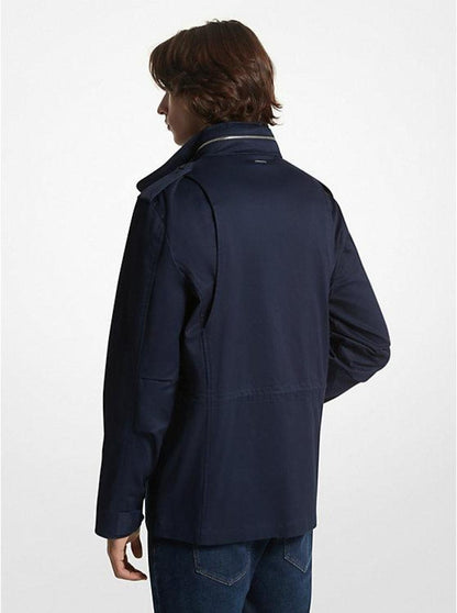 Stretch Organic Cotton Field Jacket