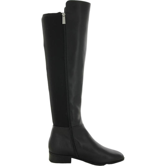 Womens Dressy Pull On Knee-High Boots