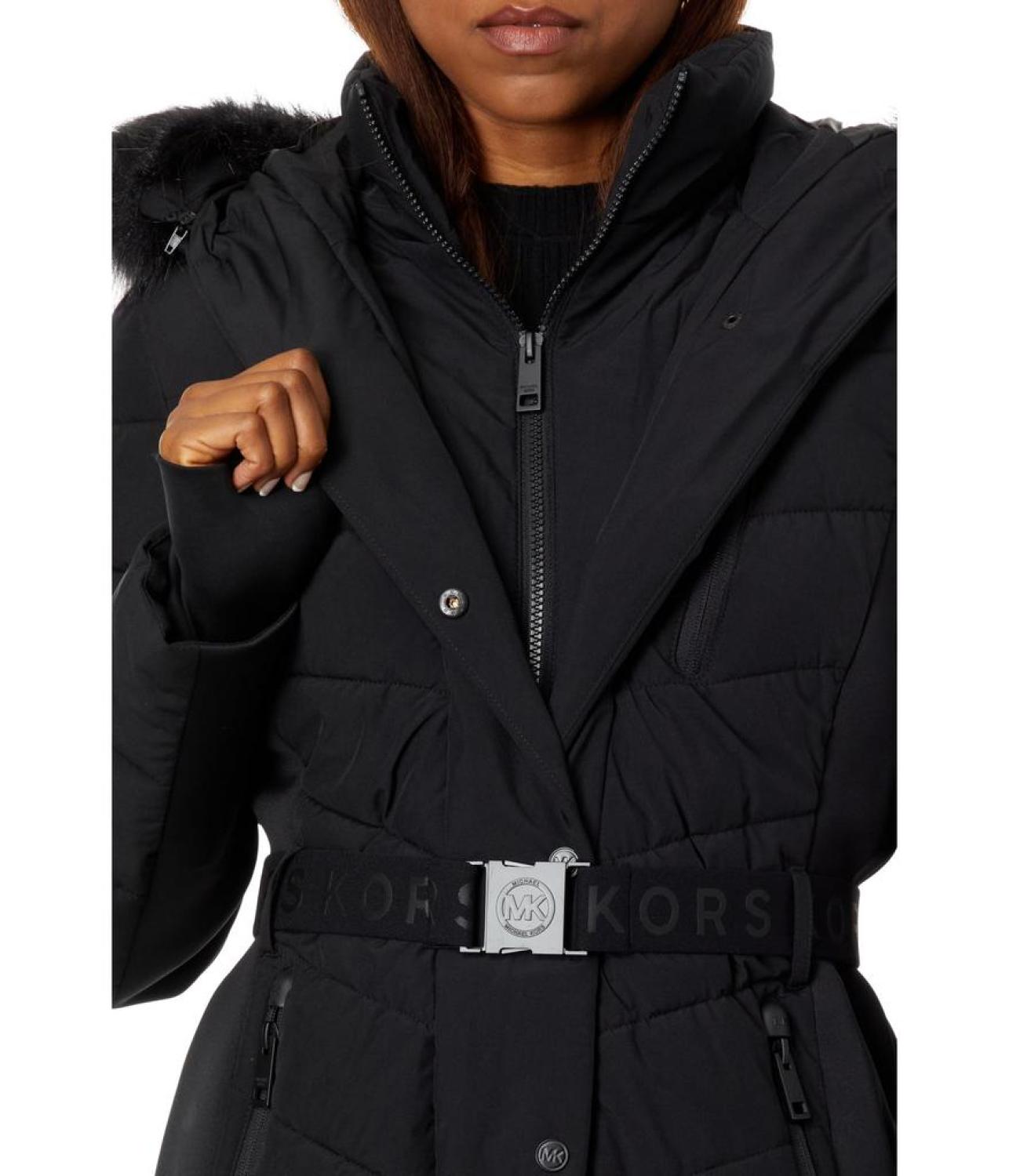 Belted Active Puffer A421168C