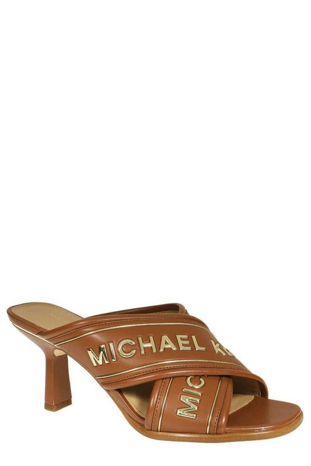 Michael Michael Kors Gideon Crossover Strapped Sandals