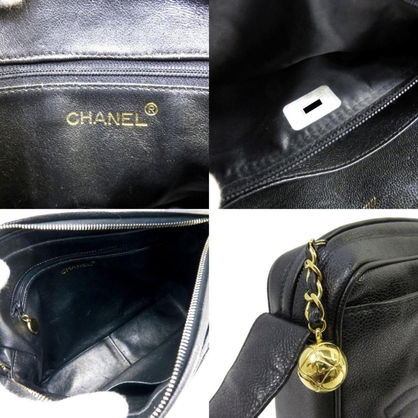 Chanel Triple Coco  Leather Shoulder Bag (Pre-Owned)