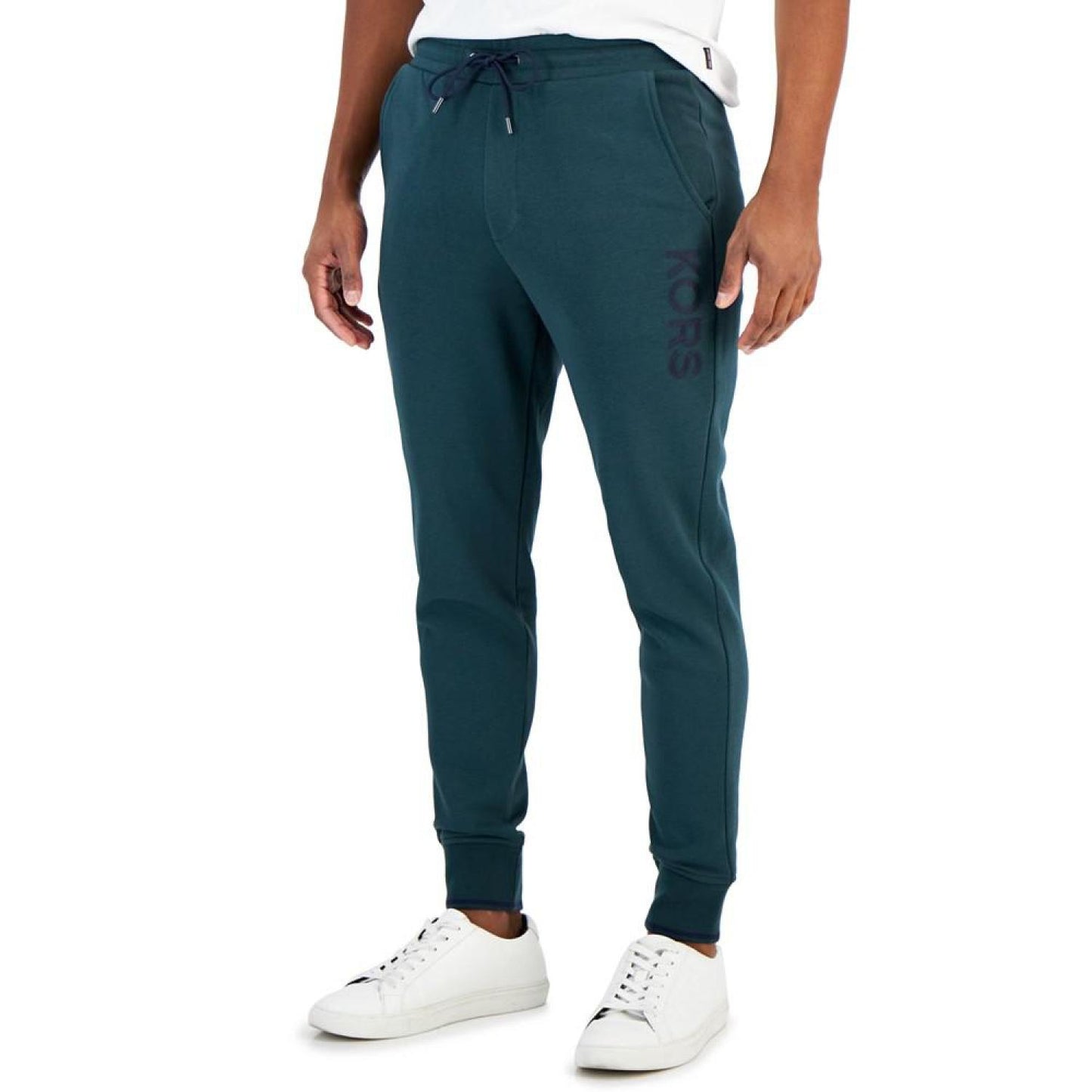 Men's Fleece Logo Drawstring Jogger Pants