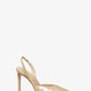 Presley Crocodile Embossed Leather Pump