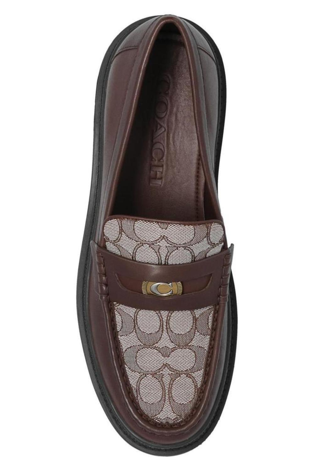 Coach Signature Jacquard Loafers