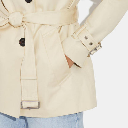 Coach Outlet Solid Short Trench