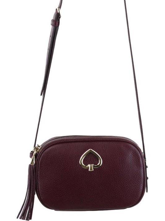 Kourtney Womens Leather Camera Crossbody Handbag