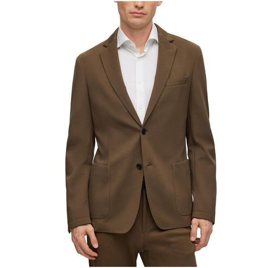 Men's Micro-Patterned Performance Slim-Fit Jacket