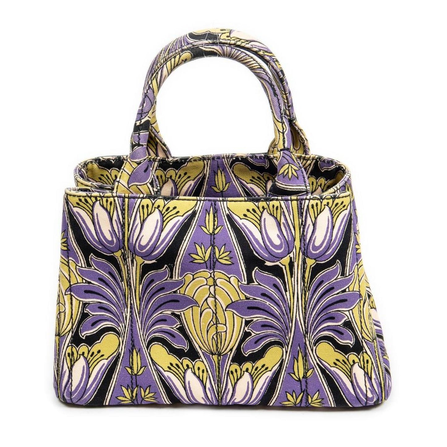 Small Floral Canapa Tote