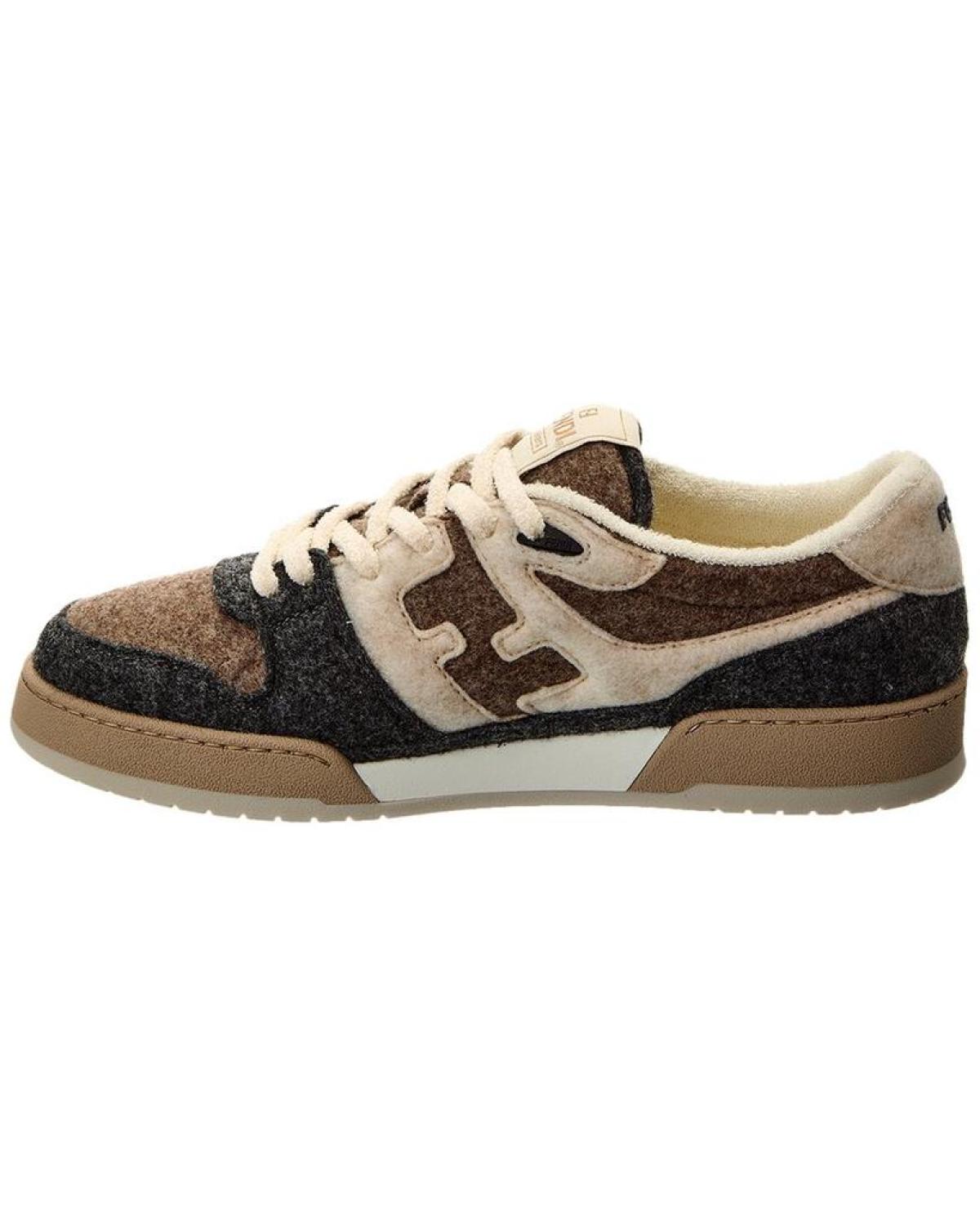 FENDI Match Felt Sneaker