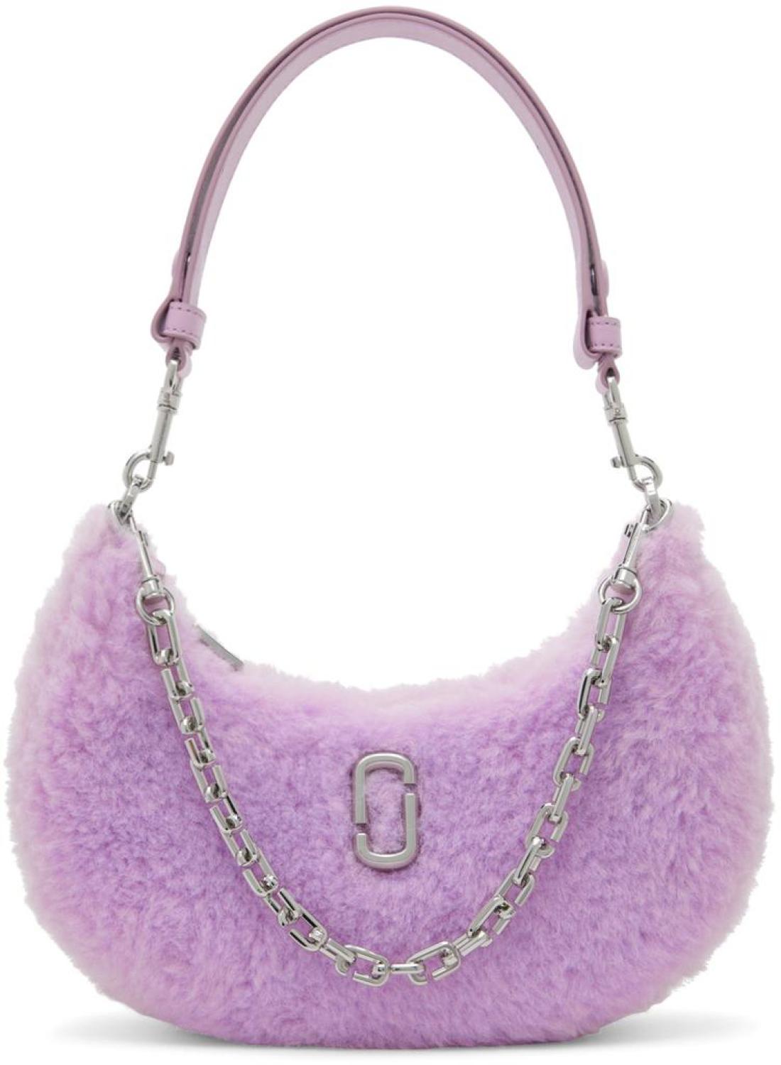 Purple 'The Small Curve' Bag