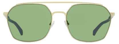 Hugo Boss Men's Navigator Sunglasses B1131S 3YGEL Light Gold/Green 60mm