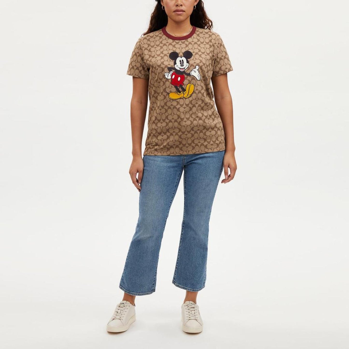 Coach Outlet Disney X Coach Signature Mickey Mouse T Shirt