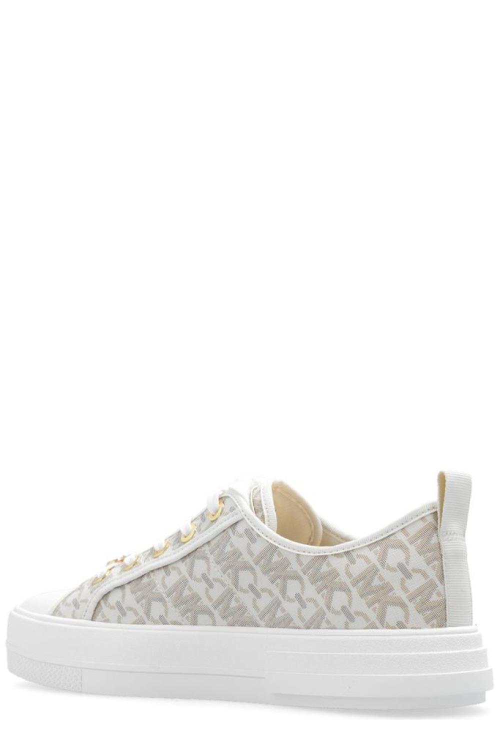 Michael Michael Kors Monogram-Printed Lace-Up Sneakers