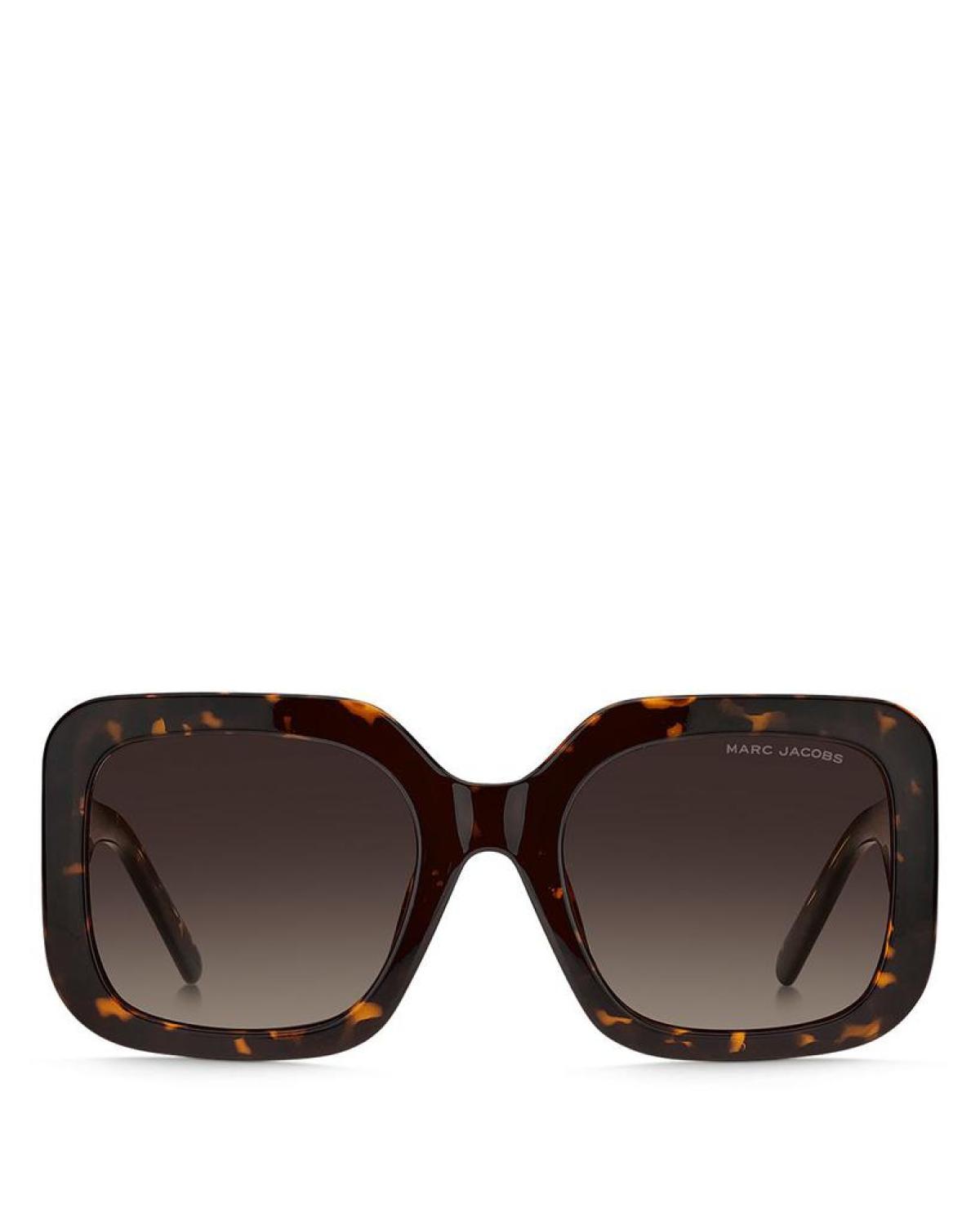 Marc Square Sunglasses, 53mm