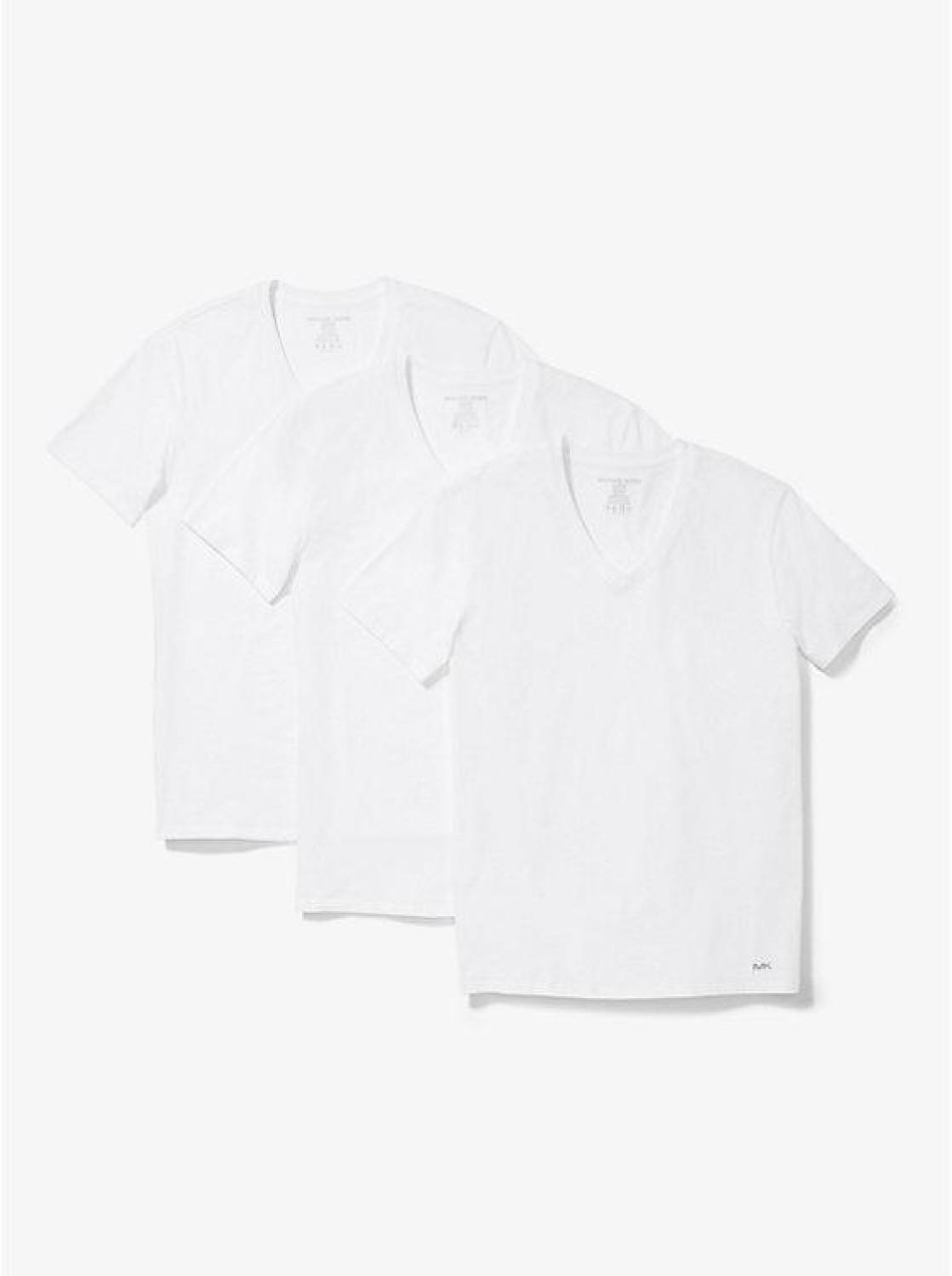 3-Pack Performance Cotton V-Neck T-Shirt