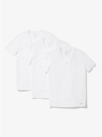 3-Pack Performance Cotton V-Neck T-Shirt