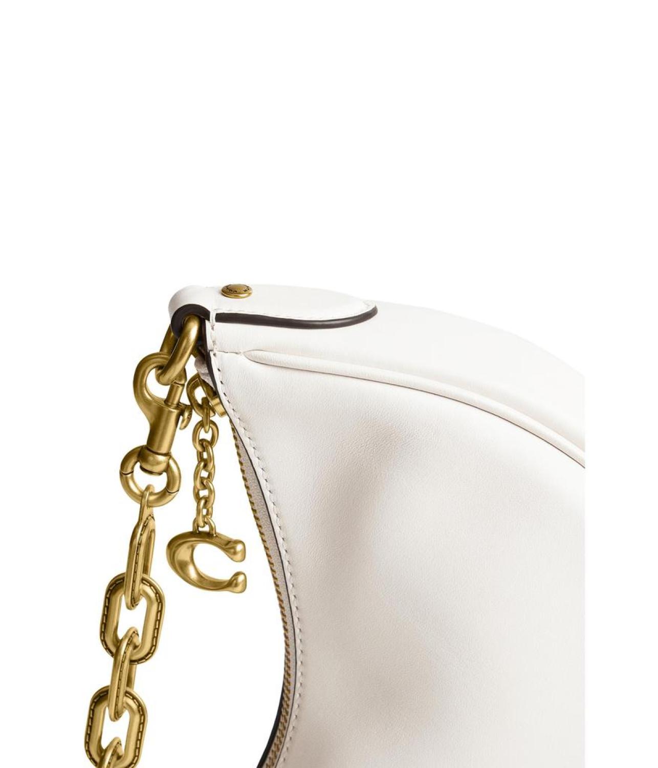 Glovetanned Leather Mira Shoulder Bag with Chain