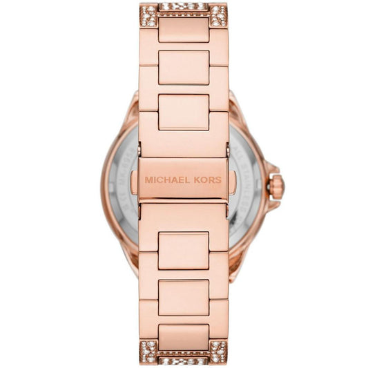 Women's Camille Multifunction Rose Gold-Tone Stainless Steel Pave Bracelet Watch 42mm