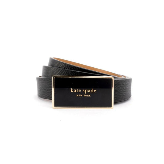 Women's 20mm Enamel Plaque Buckle Belt