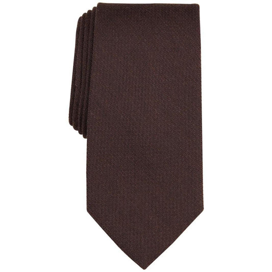 Men's Solid Black Tie